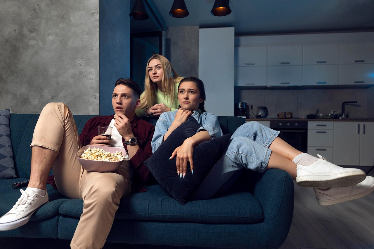 Group watching together